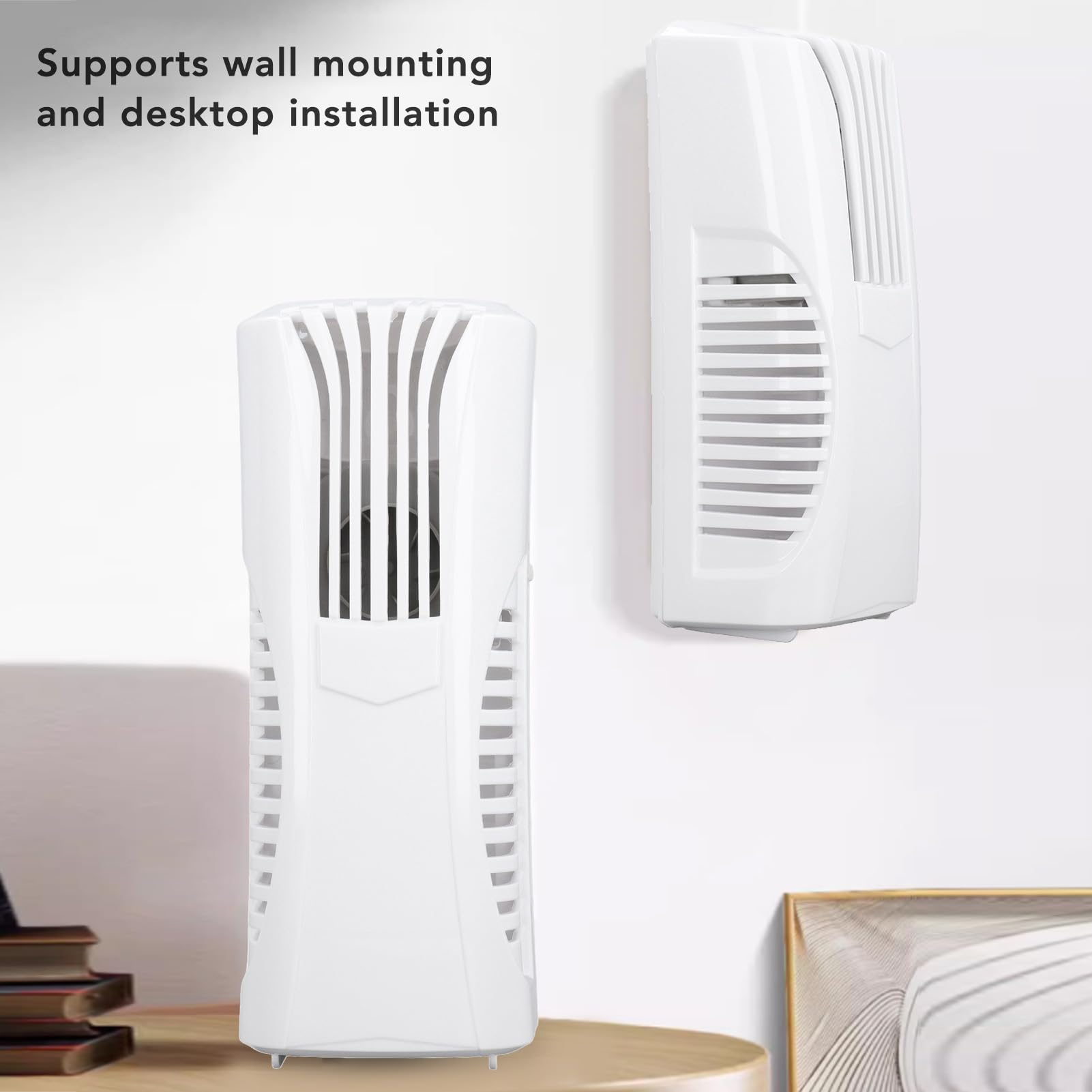 Automatic Air Freshener Dispenser, Automatic Fragrance Dispenser with Timer, Stand/Wall Mounted Aromatherapy Machines Diffuser for Home, Indoor, Bathrooms, Offices, Hotels