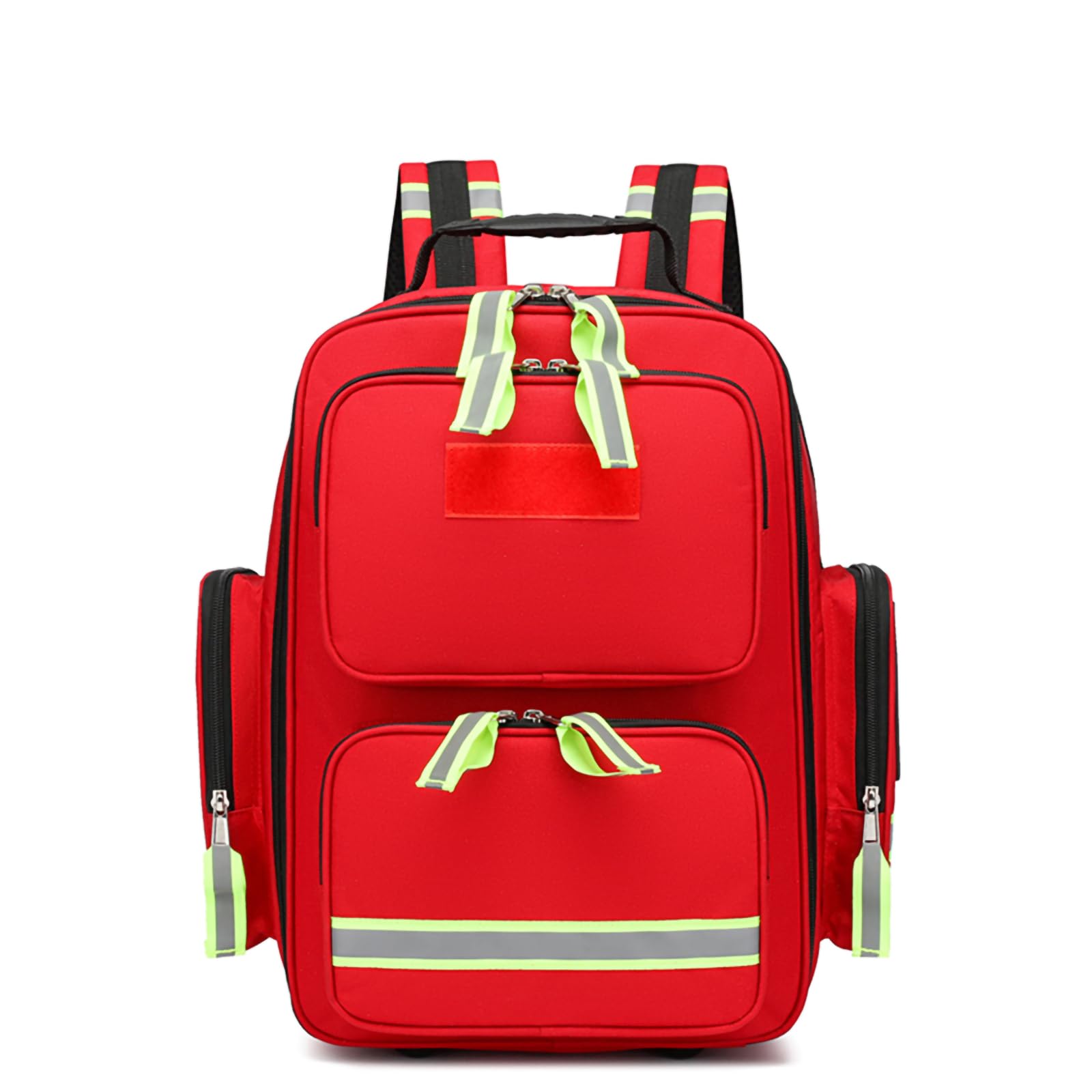 Zaino per traumi di emergenza, borsa di primo soccorso con riflettente, grande capacità, borsa medica di primo soccorso, per campeggio, ciclismo, gite, asilo nido