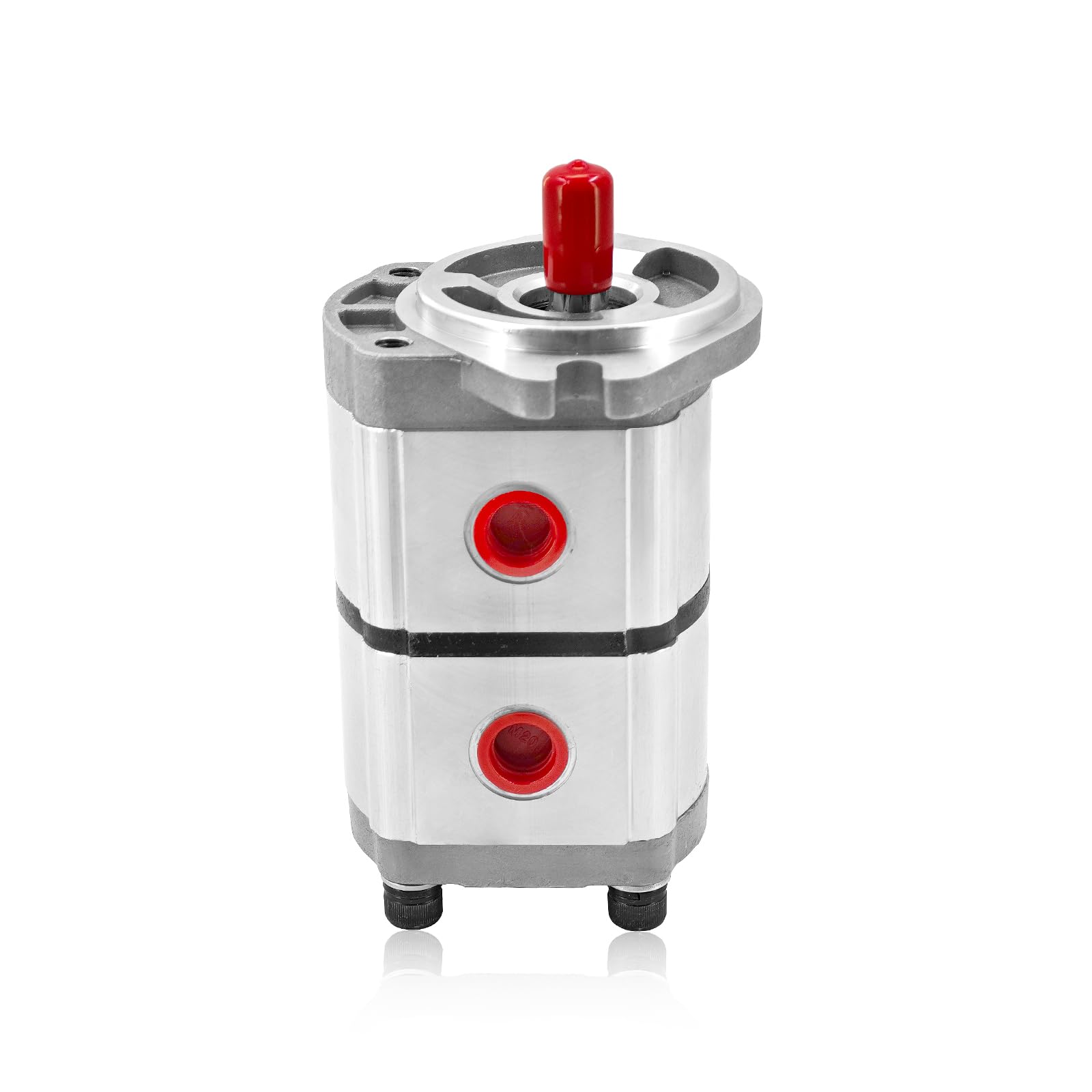 Photo 1 of PGP51088G3LP Two-Section Acting Hydraulic Pump, Hydraulic Gear Pump Fit for Skid Steer Loader KTT23