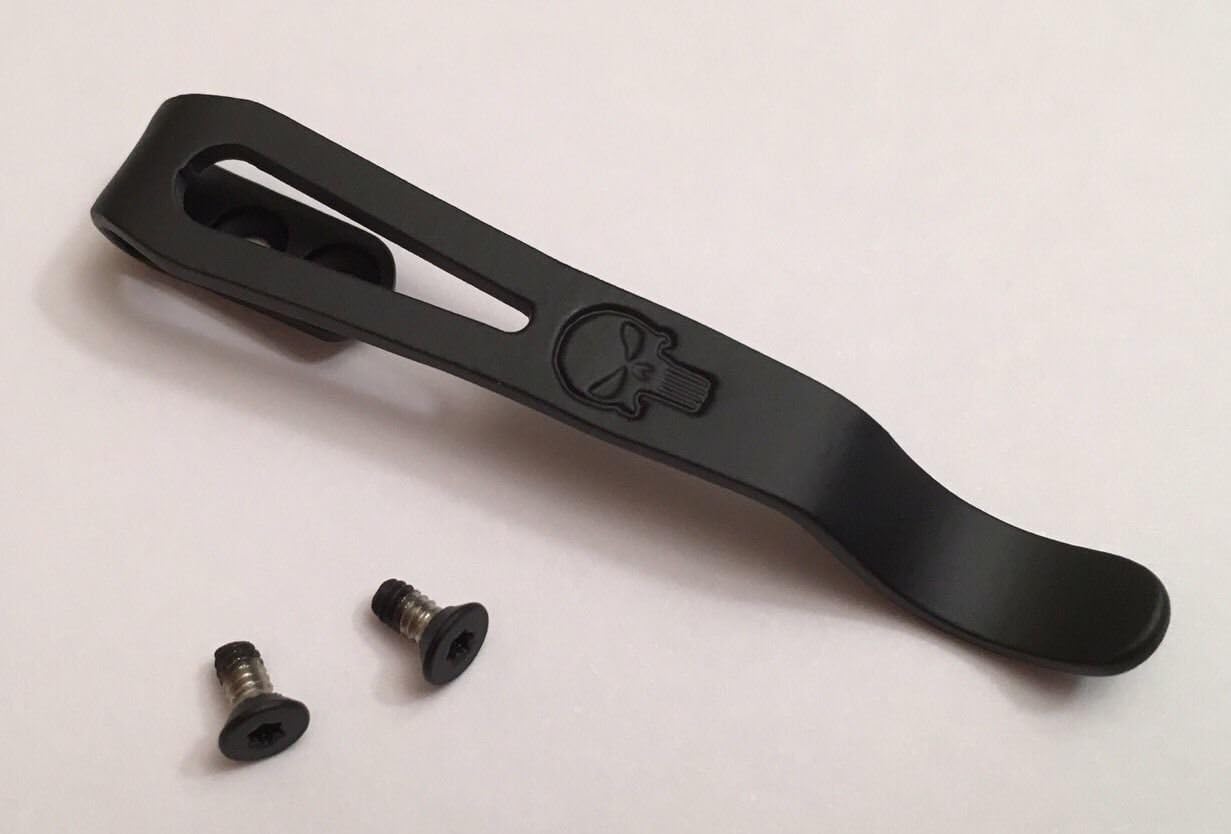 Black Titanium Clip Compatible to Kershaw Launch 4 7500BLK