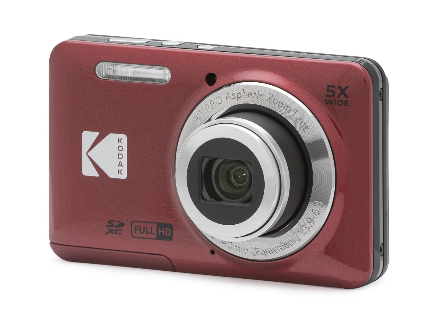 KODAK PIXPRO FZ55 デジタルカメラ 赤 Amazon | Kodak PIXPRO FZ55 デジタルカメラ(レッド) + 32GB メモリー