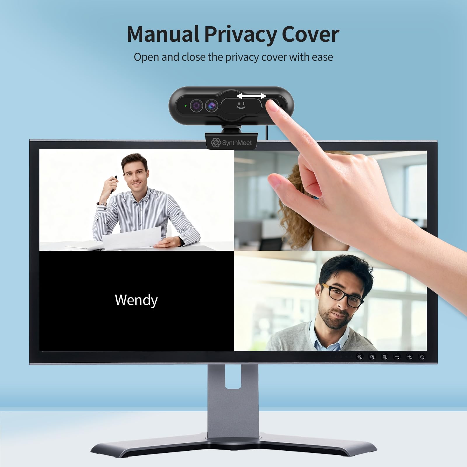Amazon.com: 2K Windows Hello Webcam, Windows Hello Facial