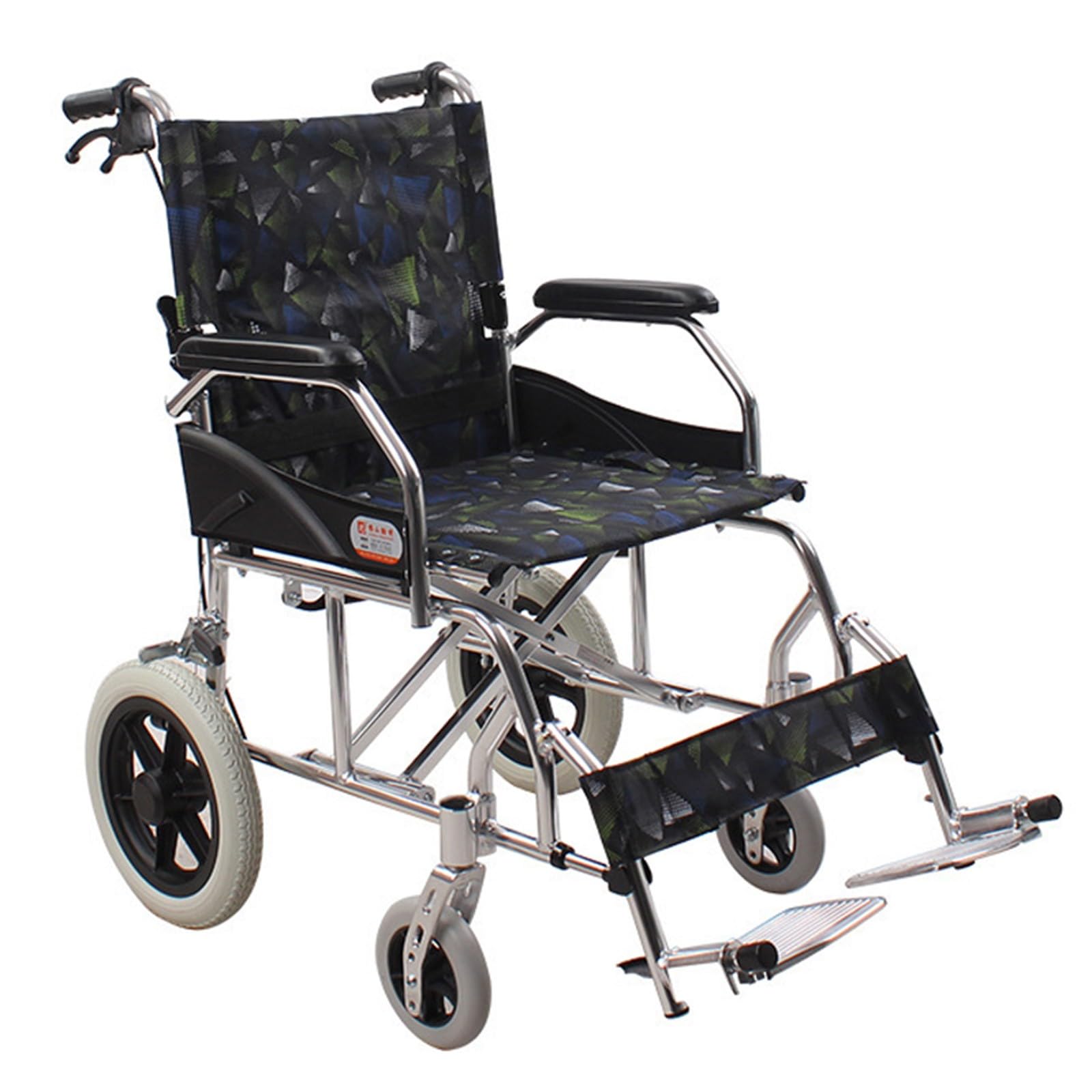 Sedia A Rotelle Pieghevole,La Sedia A Rotelle Manuale Anziana Piccola E Leggera Gita Domestica Pieghevole Ausilio per La Deambulazione Carrello Portatile per Disabili Scooter A