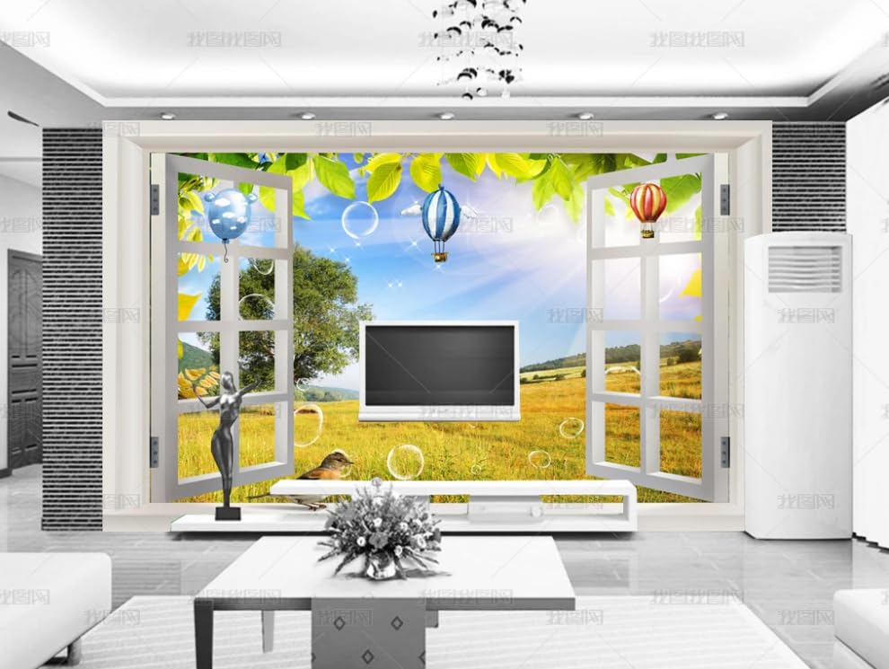 Poster géant mural salon et chambre : papier peint intissé déco murale paysage 150x105cm