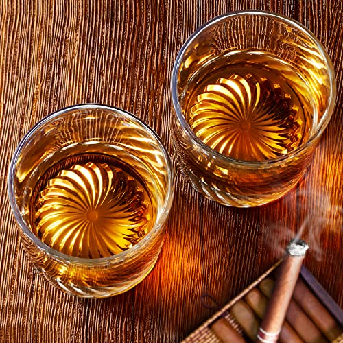 Opayly SGB-101 Whiskey Glasses Old Fashioned Glasses Set Of 4 12Oz Rocks Glasses Gift For Men Women Drinking Bourbon Scotch Cocktails Rum Cognac Vodka At Home Bar thumb #4