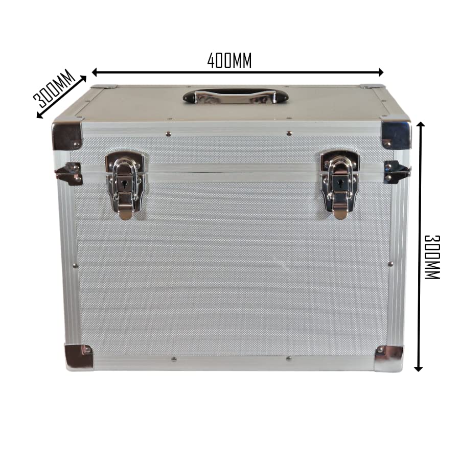 Caja de aseo para llevar todo el caso de aluminio Pony Riding Horse Tack contenedor de almacenamiento ecuestre veterinario mascota perro peluquero