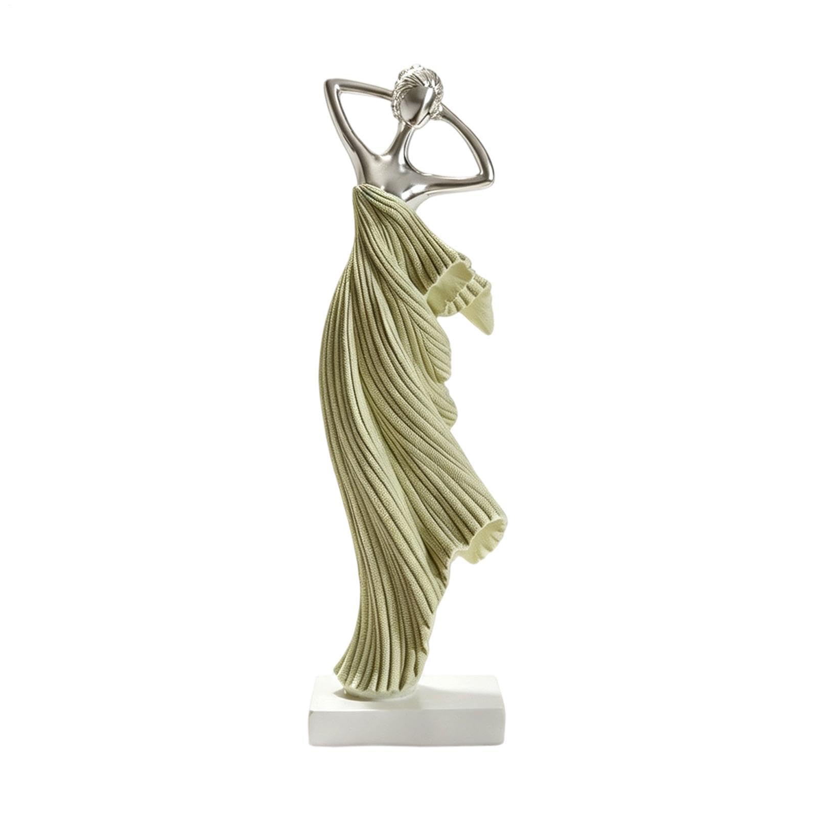Genérico Estatua Abstracta De Bailarín Figuras De Resina De Arte Estético