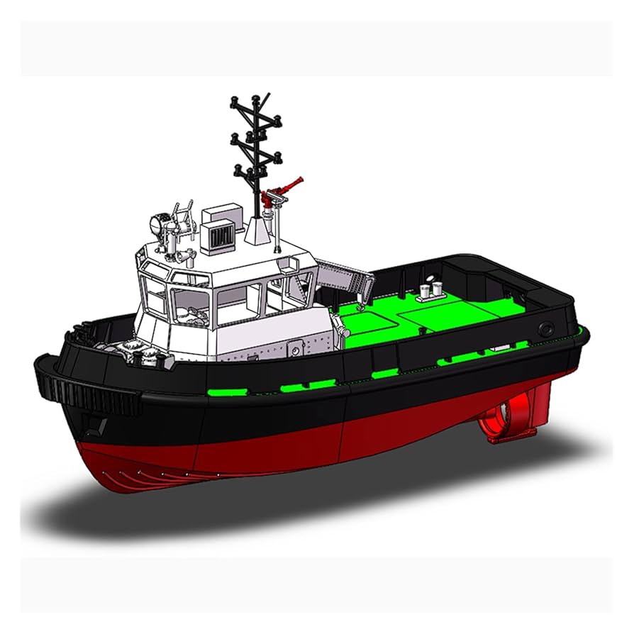 Amazon.co.jp: 1907年タグボートモデル ダーメンシュタイン 船の