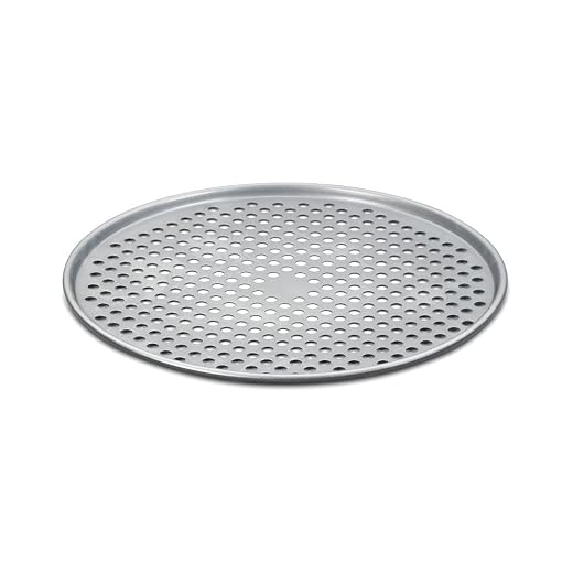 Cuisinart Chef's Classic Nonstick Bakeware 14-Inch Pizza Pan, Silver