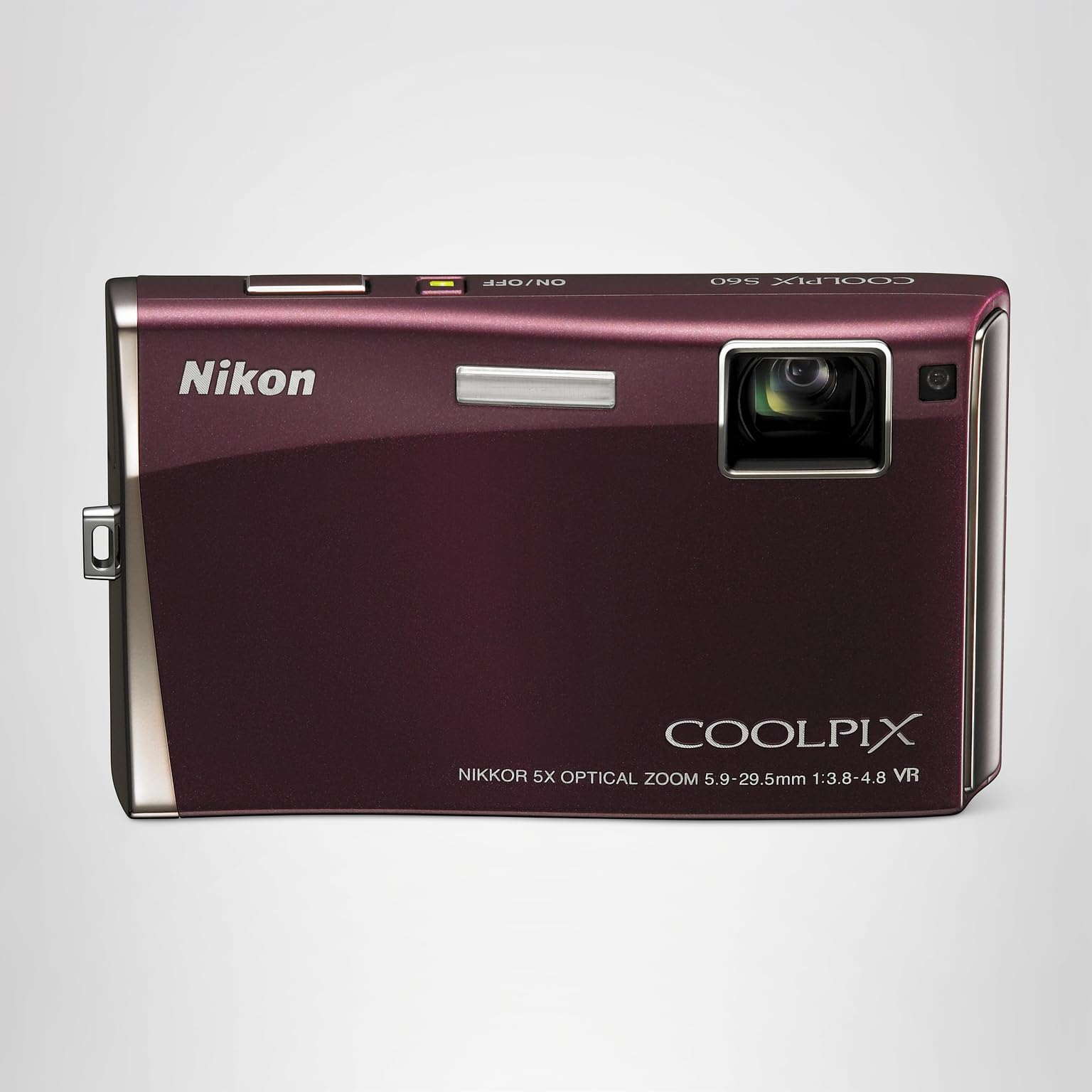 Amazon | Nikon デジタルカメラ COOLPIX (クールピクス) S60 ボルドー