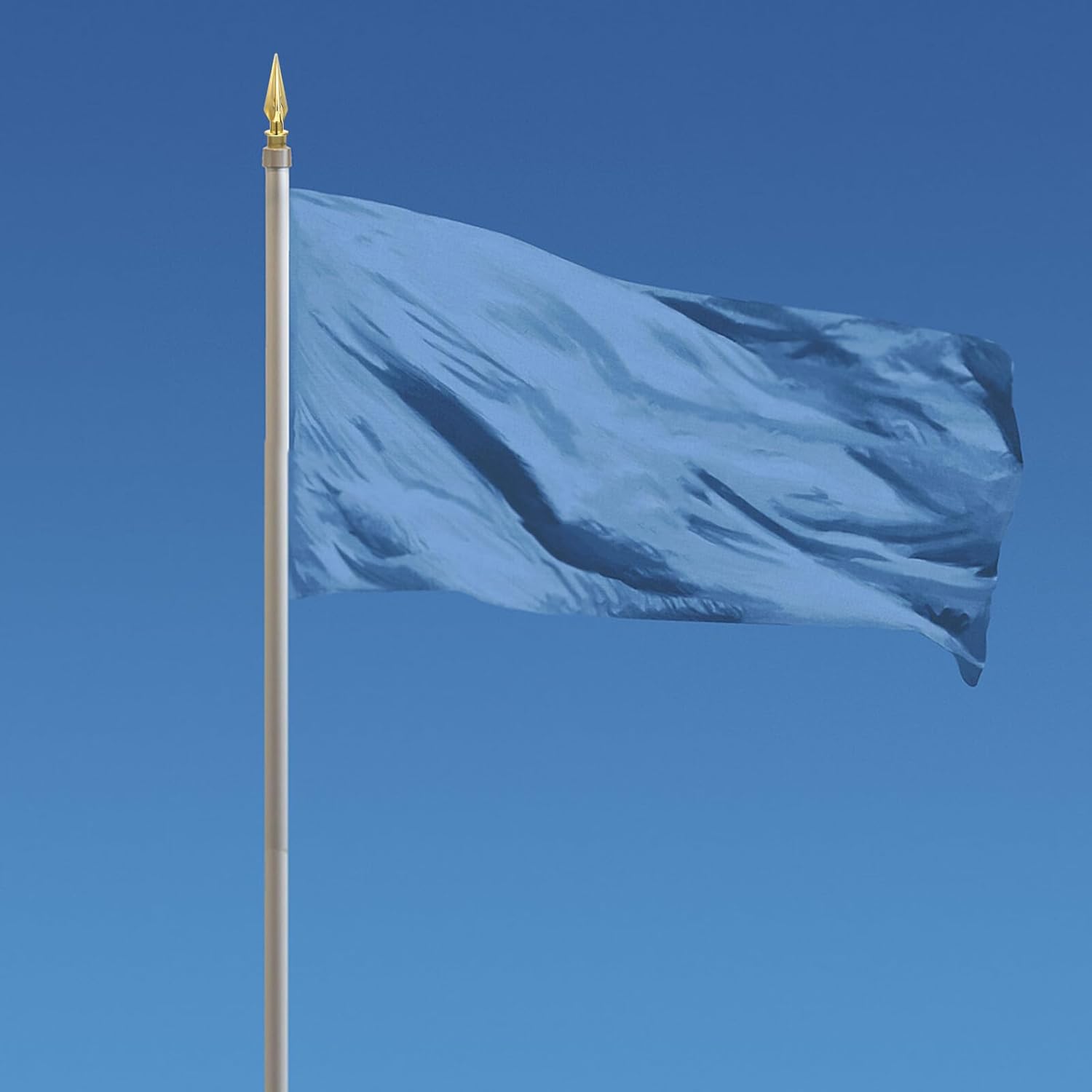 Flagpole Topper Outdoor Flag Pole Finial Ornament Replacement for Lawn Garden and Meeting Hall Decor 8.26X2.16X2.16 Inches - Image 5