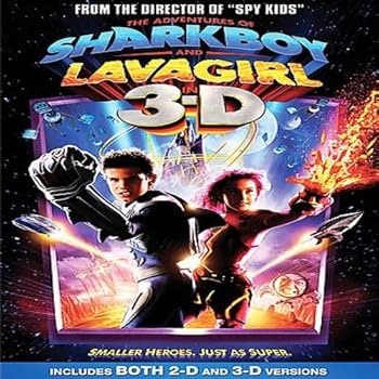 DVD The Adventures of Sharkboy and Lavagirl in 3-D also includes 2d version [DVD] Book