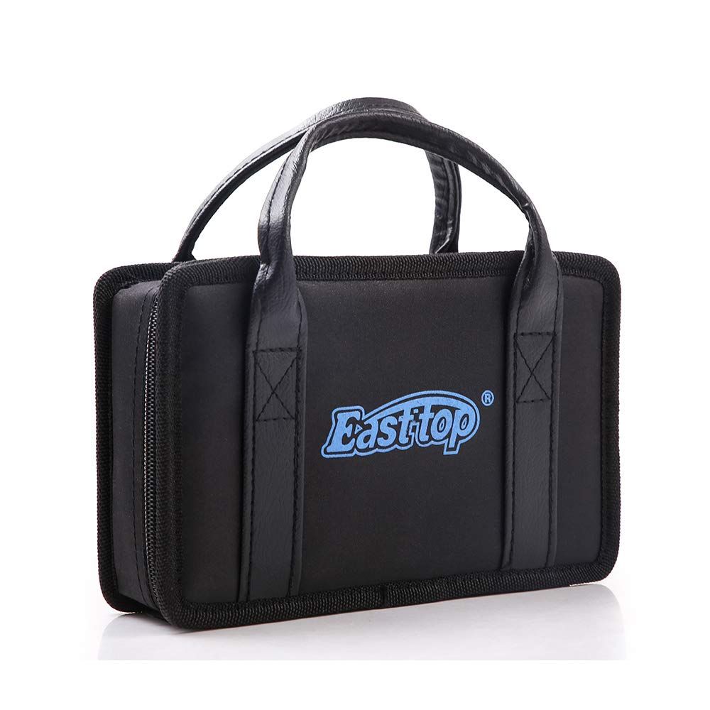 Easttop Diatonic Blues Harmonica 10 fori Blues Harmonica 20 toni 008K con custodia, più professionale armonica per principianti, studenti, adulti e giocatori professionisti (ABCDEFG-7Keys)