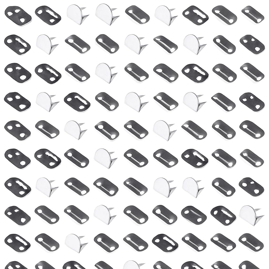 CRAFTS HAVELI Steel Trouser Pant Hooks – 4 Part Hook & Bar Fastener Set for Pants, Skirts, Trousers, Shorts, Uniforms & Garments – Rust-Resistant, Durable Sewing Hook Closure – 100 Sets-image-29