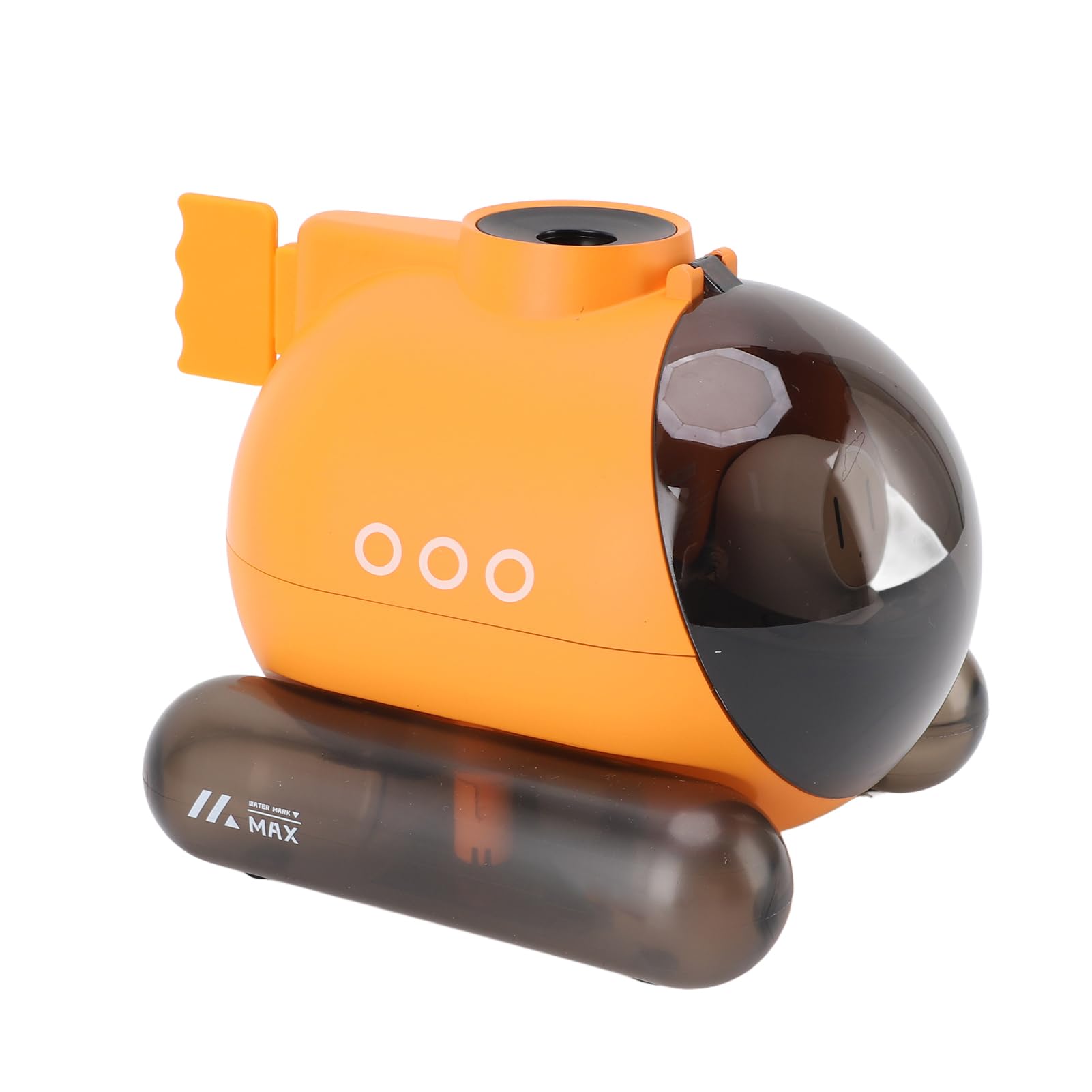 ANGGREK Humidificador de Escritorio Humidificador Submarino ABS 250 Ml Generador de Niebla con Anillo para Fumar con Control Remoto para Dormitorio Escritorio de Oficina Usuarios de Espacios