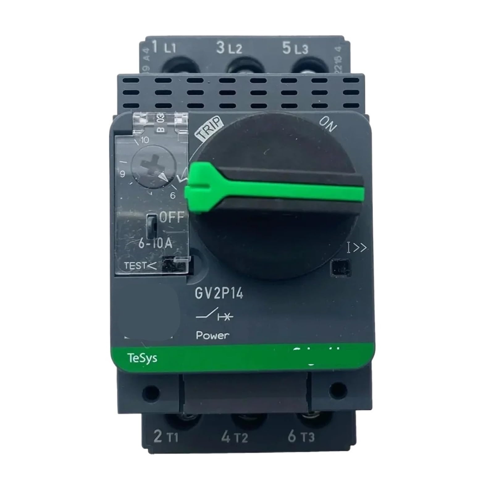 CJKXPZMH GV2P14 circuit breaker, 3P, 6 to 10A
