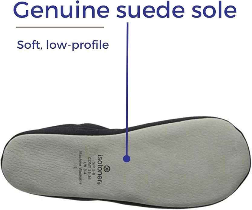 Isotoner Pantuflas Ballerina de Satén Mujer miniatura 9