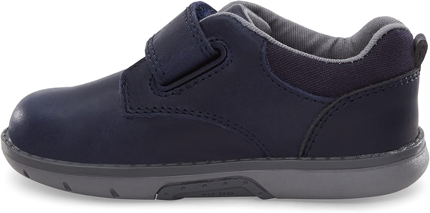 Stride Rite Boy's SRT Griffin Sneaker, Navy, 9 Toddler