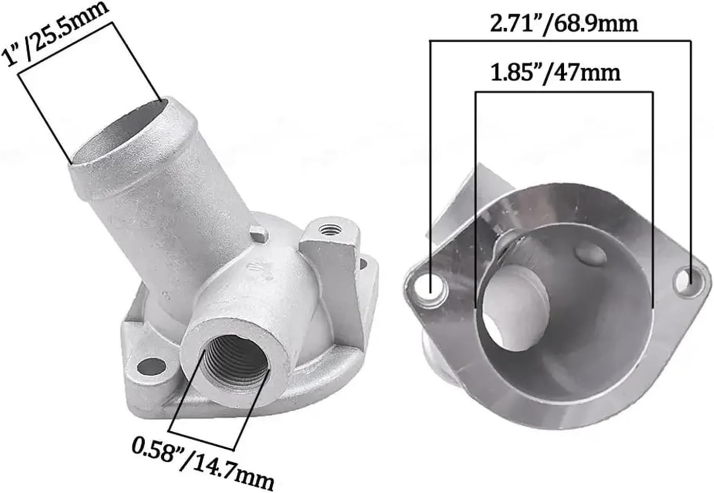 1/2/3/4 PCS Water Coolant Outlet Inlet Compatible with Compatible with Accord 1994-2000-2002 Compatible with Odyssey 1995-98 19320-P0A-010 19311-P0A-000 37773-P13-004(37773-P13-004)