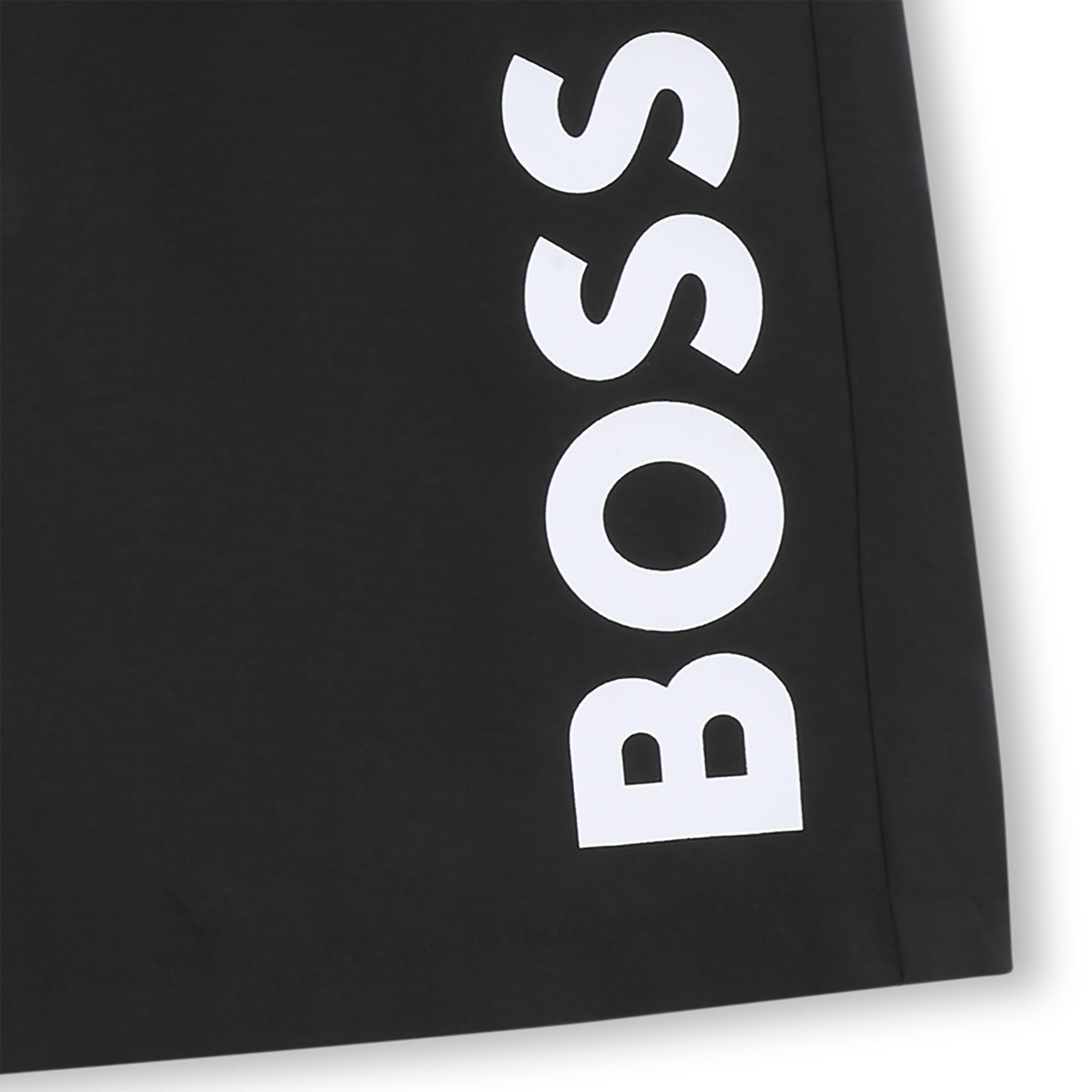 BOSS Badeshorts Jungen Schwarz 12 Jahre