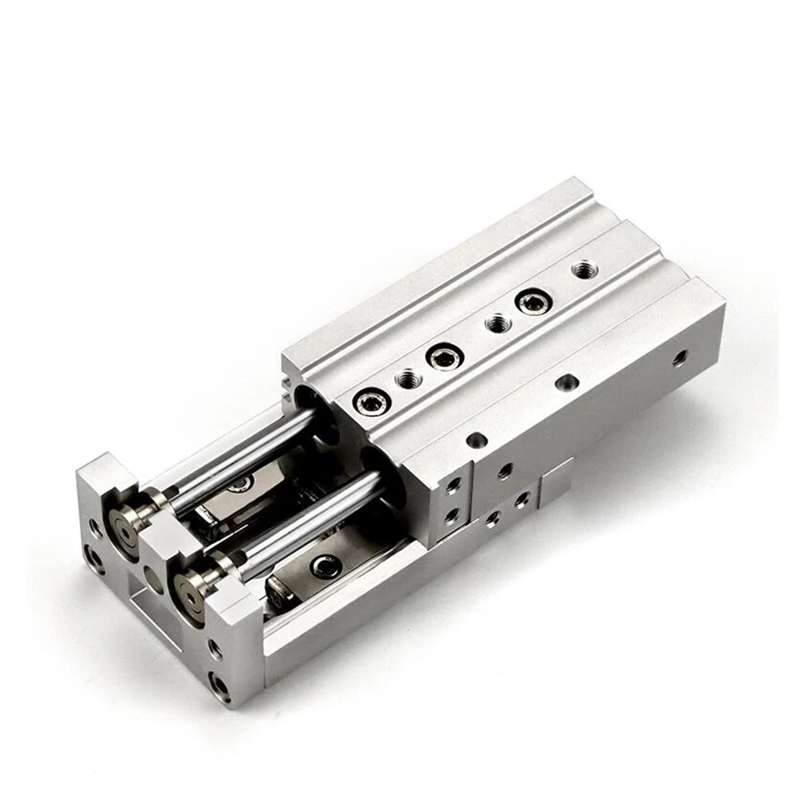 Table coulissante pneumatique MXS12-20A pour un guidage ultra-rigide
