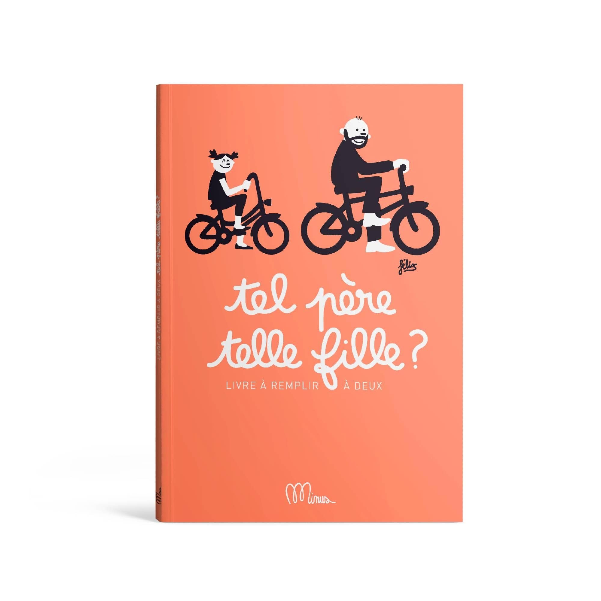 Minus Livre Personnalisable Tel Père Telle Fille