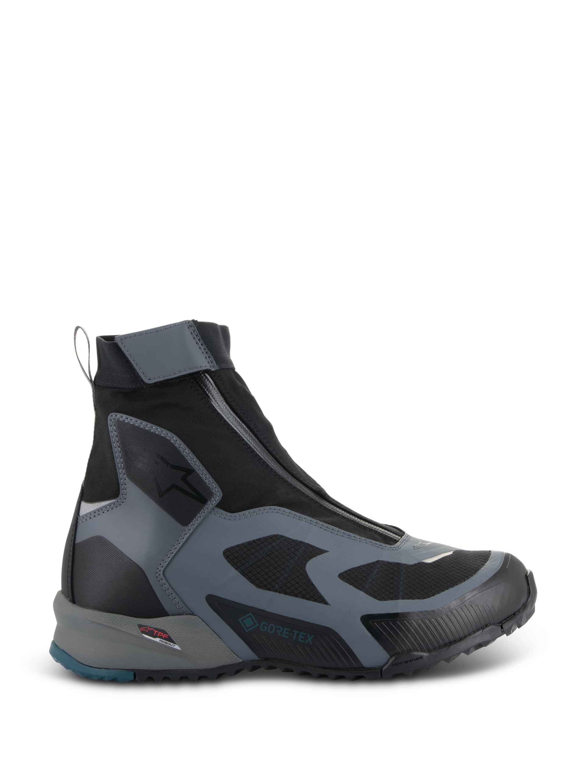 Alpinestars CR-8 Gore-Tex chaussures de moto imperméables, schwarz/grau/rot, 12.5