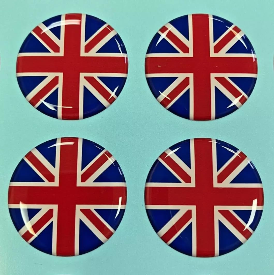 Adesivo 3D Con Bandiera Del Regno Unito, Effetto Cupola - Adesivo - Foto 9