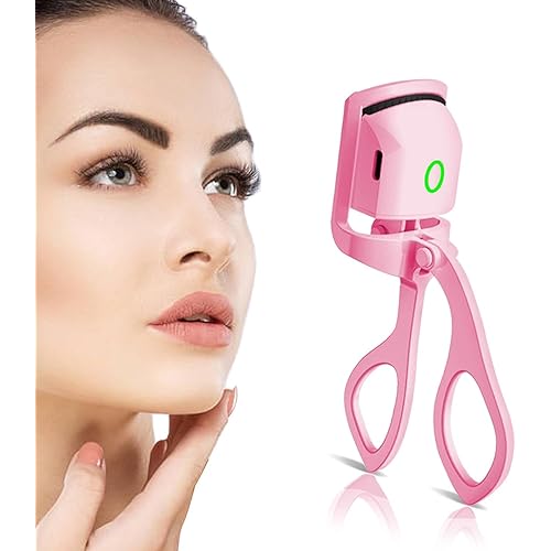 Heated Eyelash Curlers Ultimate Styling! Rapid Heat-up, USB Rechargeable, Temperature Control, Long-Lasting Curls, Safe Design