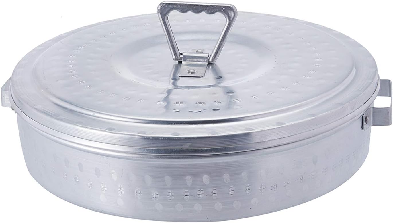 AYDA Aluminium 16 inch Khuboos Hammered Design Tray