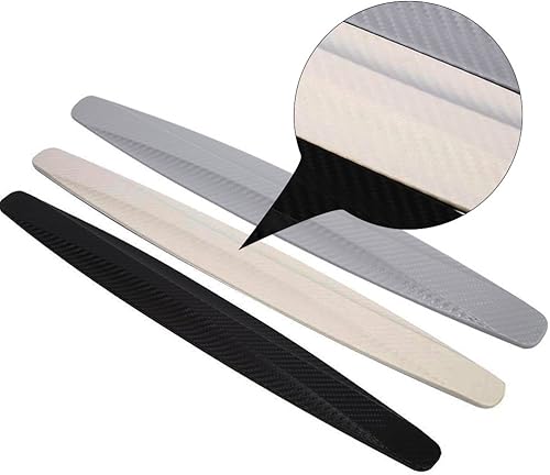 Miniatura 8 de Protector de parachoques de automóvil, 2 piezas, protector universal de parachoques de esquina de automóvil, tiras antiarañazos, protección contra