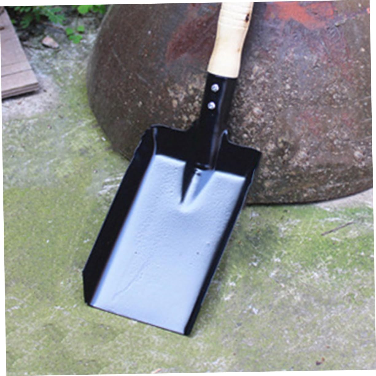 POPETPOP 2 Pezzi Set Di Coltivatori Da Giardino Pala in Ferro Mini Attrezzo Da Giardinaggio Per Diserbo Rimozione Della Neve Uso Esterno