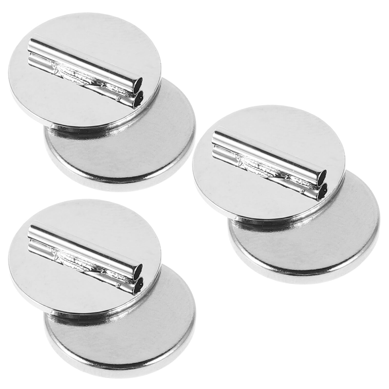 GARVALON 3 pezzi Mini Spille Magnetiche in Metallo con Fibbia Fermaglio Leggero per Abbigliamento e Accessori Supporto Robusto e Compatto per Spille da Giacca per Occasioni Speciali e Uso