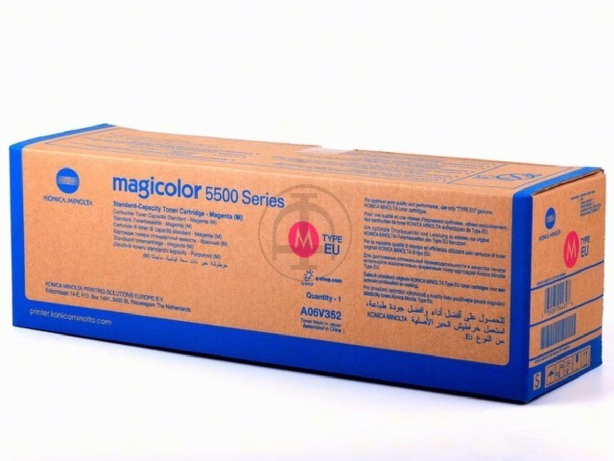 Toner magenta Konica Minolta Magicolor 5570 DTH A06V352 original - 4