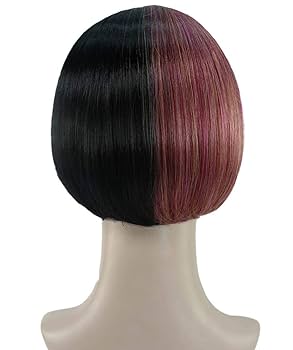 Amazon | Wigs2you 仮装 ウィッグ H-4073 派手髪 ツートン ボブ