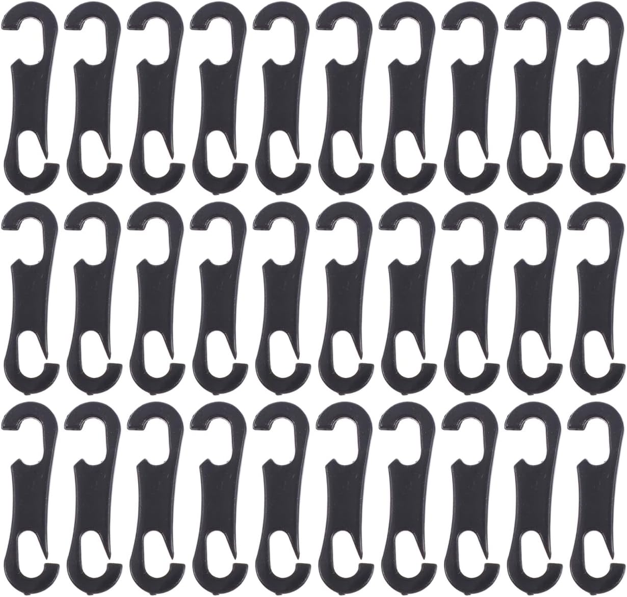 SUPVOX Car Seat Cover Hooks 200Pcs Auto Seat Cushion Fix Hooks Durable Plastic Clips for Vehicle Covers Easy Installation Car Accessories
