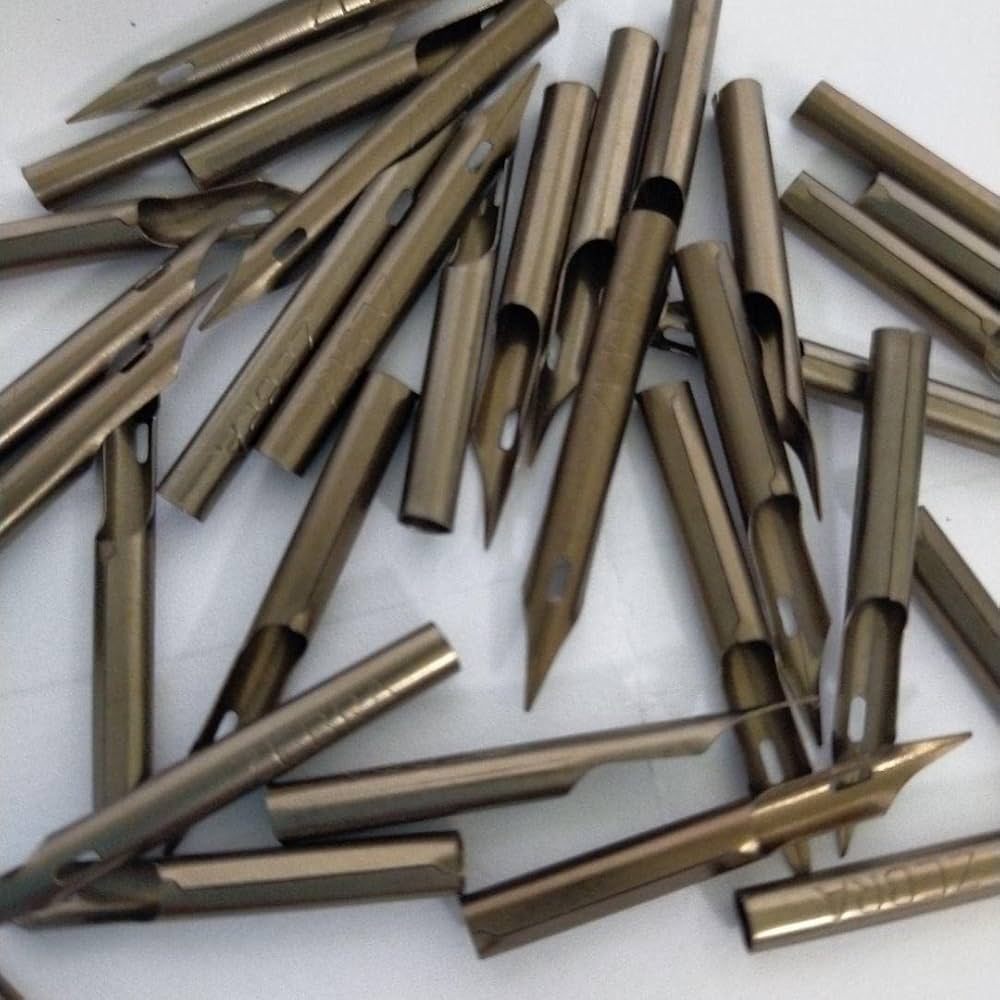 Amazon | ペン先ゼブラ丸ペンEタイプ35本□ | 万年筆 | 文房具