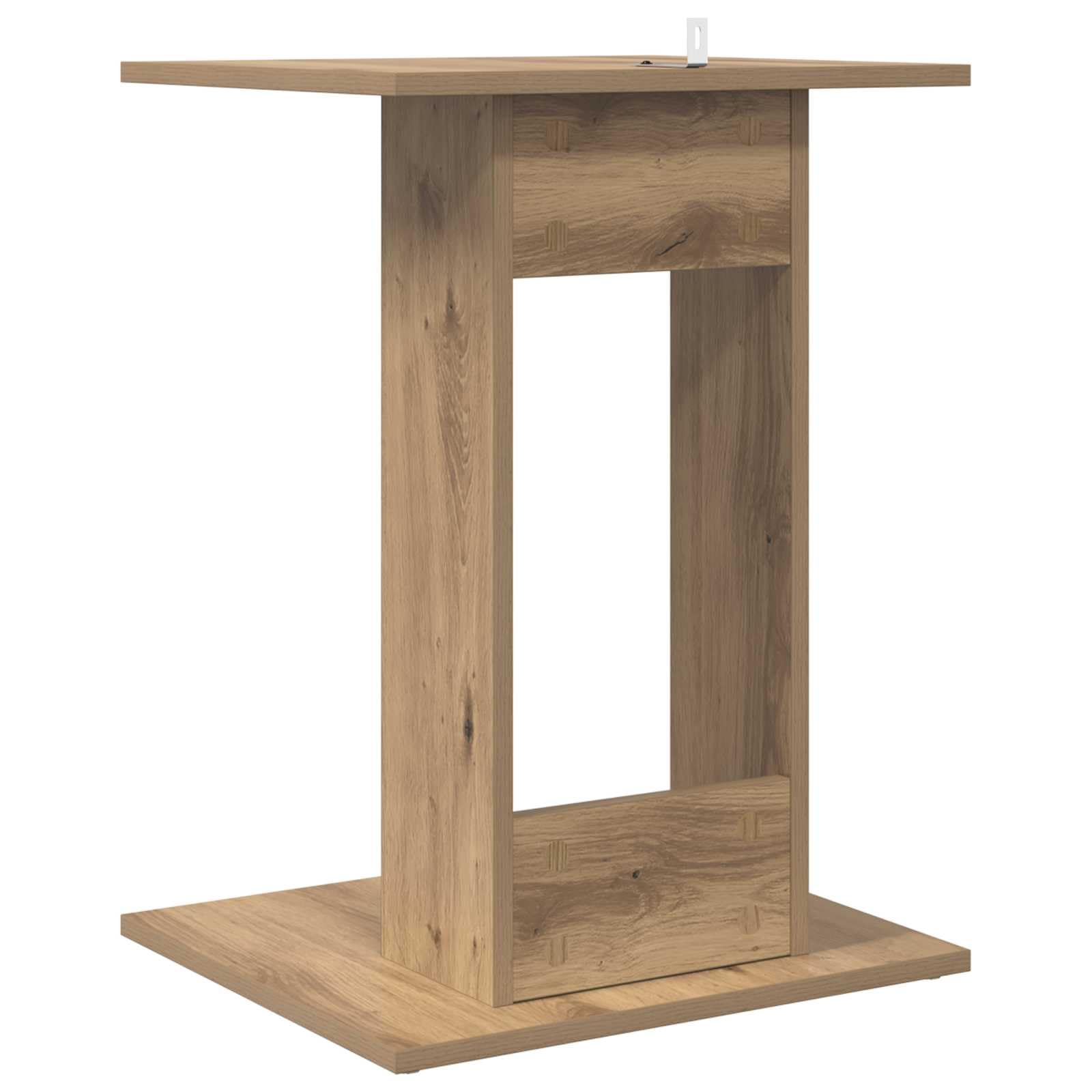 Mesa auxiliar de roble Artisan, 45 x 40 x 62,5 cm, de madera, mesa de café y mesa de café, mesa de centro estrecha para salón y dormitorio, mesita de noche rectangular