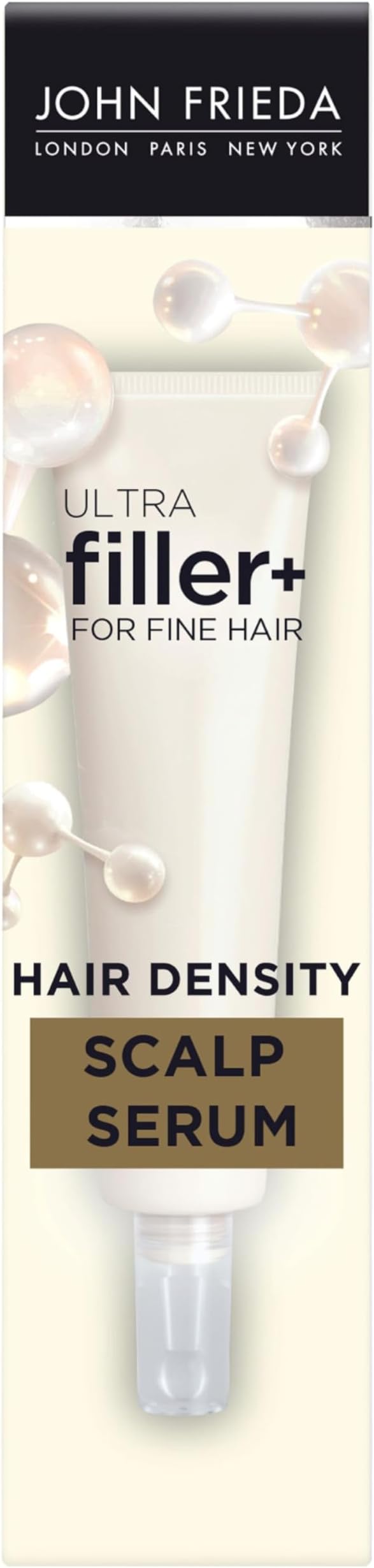 John Frieda ULTRAfiller+ Hair Density Scalp Serum for Fine Hair, Volumizing Hair Serum, Scalp Treatment for Thickening for Women and Men, 2 Oz