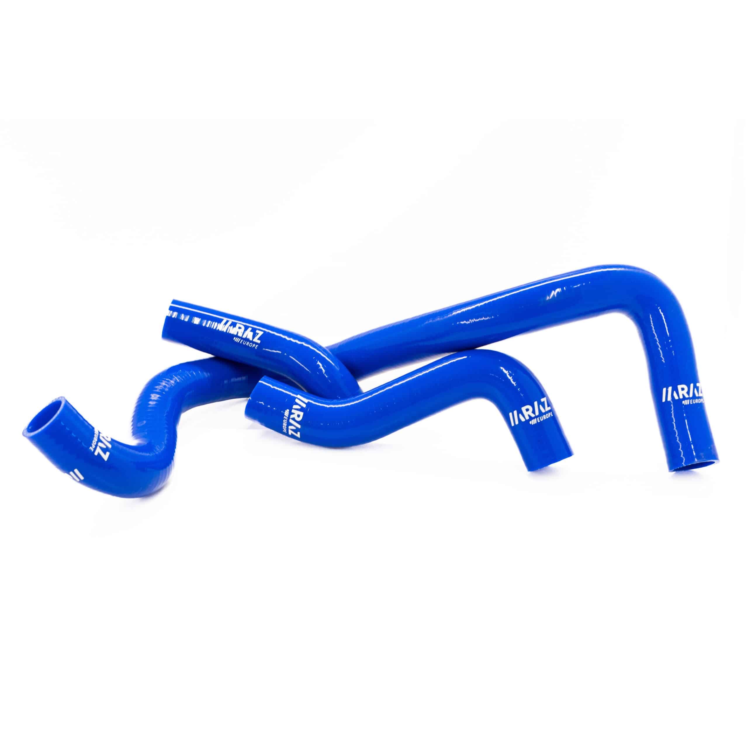 Kit Manguitos de silicona para agua de refrigeracion VAG 1,8T, Color Azul, Golf/A3/TT/LEON -MRAZ
