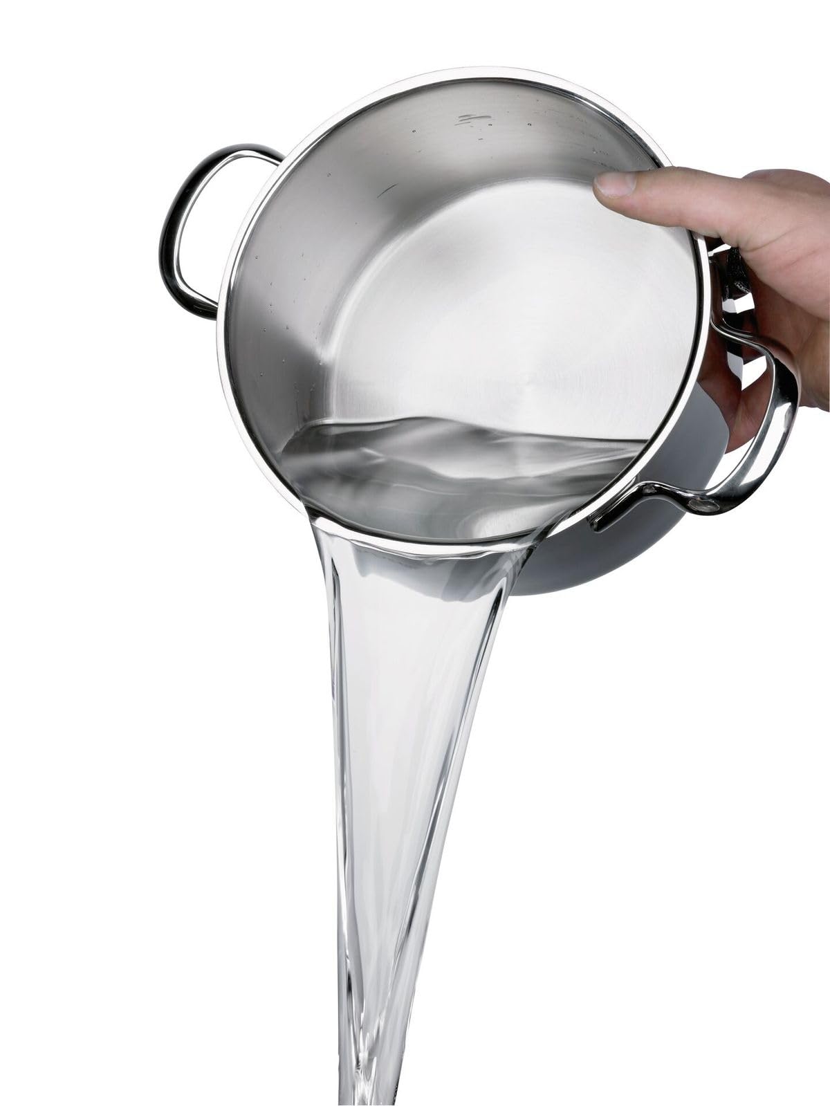 Schulte-Ufer Pentola Loop – 24 Cm, 9,0 L – Acciaio Inox 18/10 – Adatta A Induzione – Qualità Tedesca