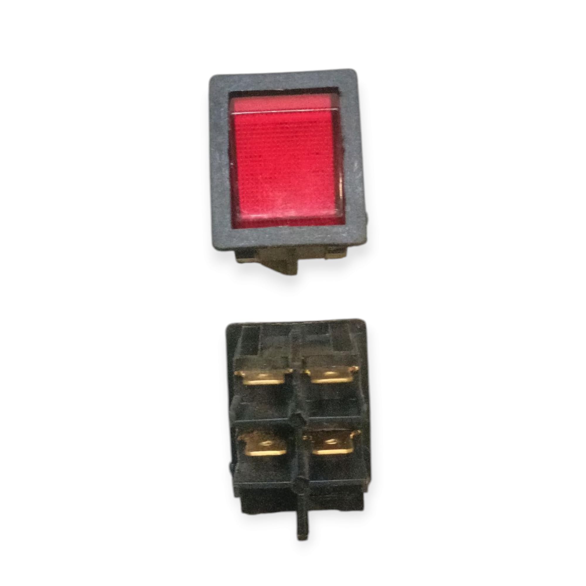 Heavy Duty Rocker Switch, DPST ON/OFF, 16A 250V AC/20A 125V DC, 4-Pin, Red Indicator Light, pack of 2-image-34