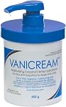 Vanicream Moisturizing Crème, 453 g – Hydratation longue durée pour peau sèche, sensible, irrité, visage, mains & Corps, Non gras, Amies des enfants, Dermatologue testé