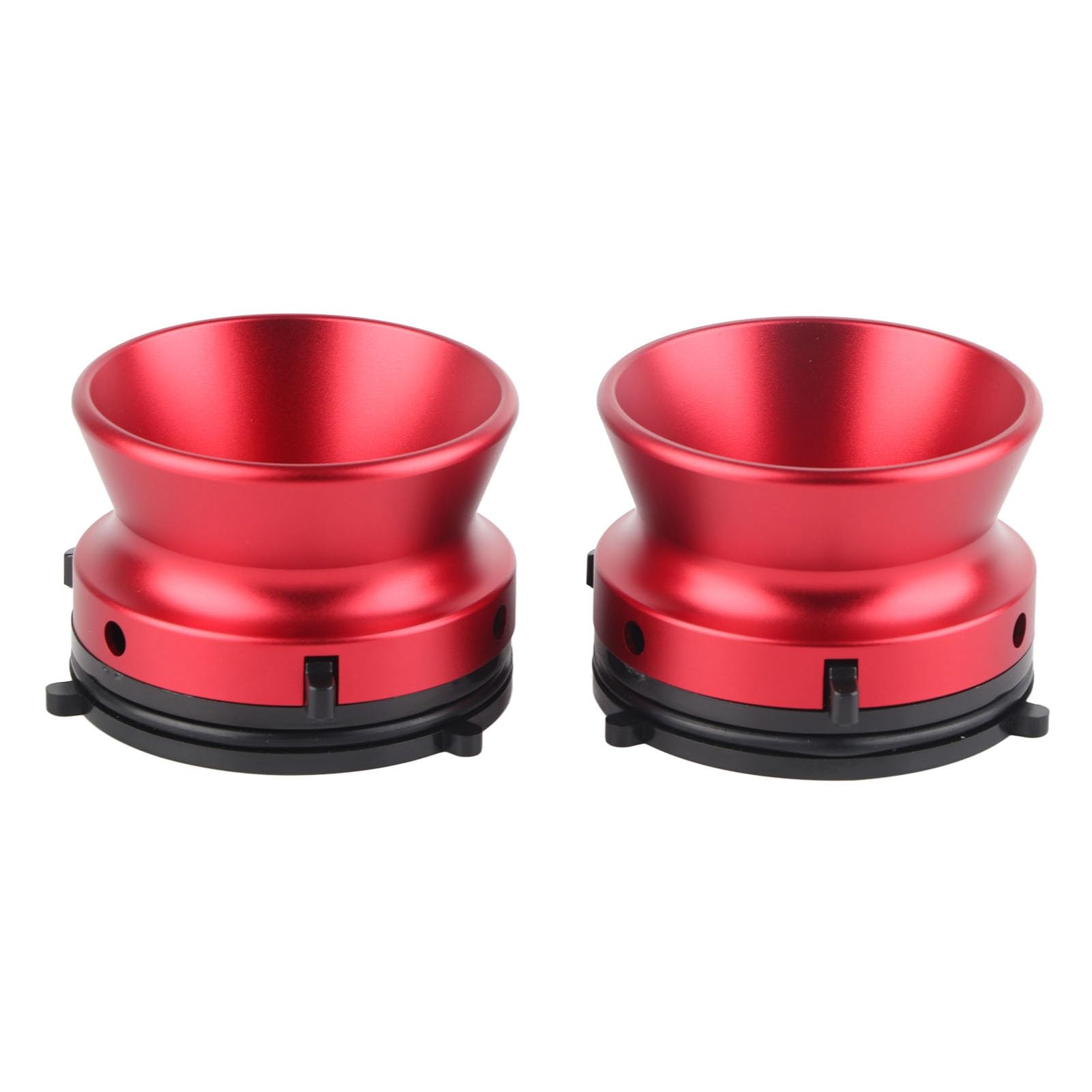 lyrlody NAB Hub Adaptery, 10 Cal Stop Aluminium (czerwony)