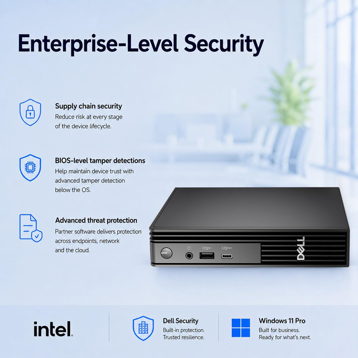 Amazon.co.jp: Dell Pro Micro QCM1250デスクトップ、Intel Ultra 5