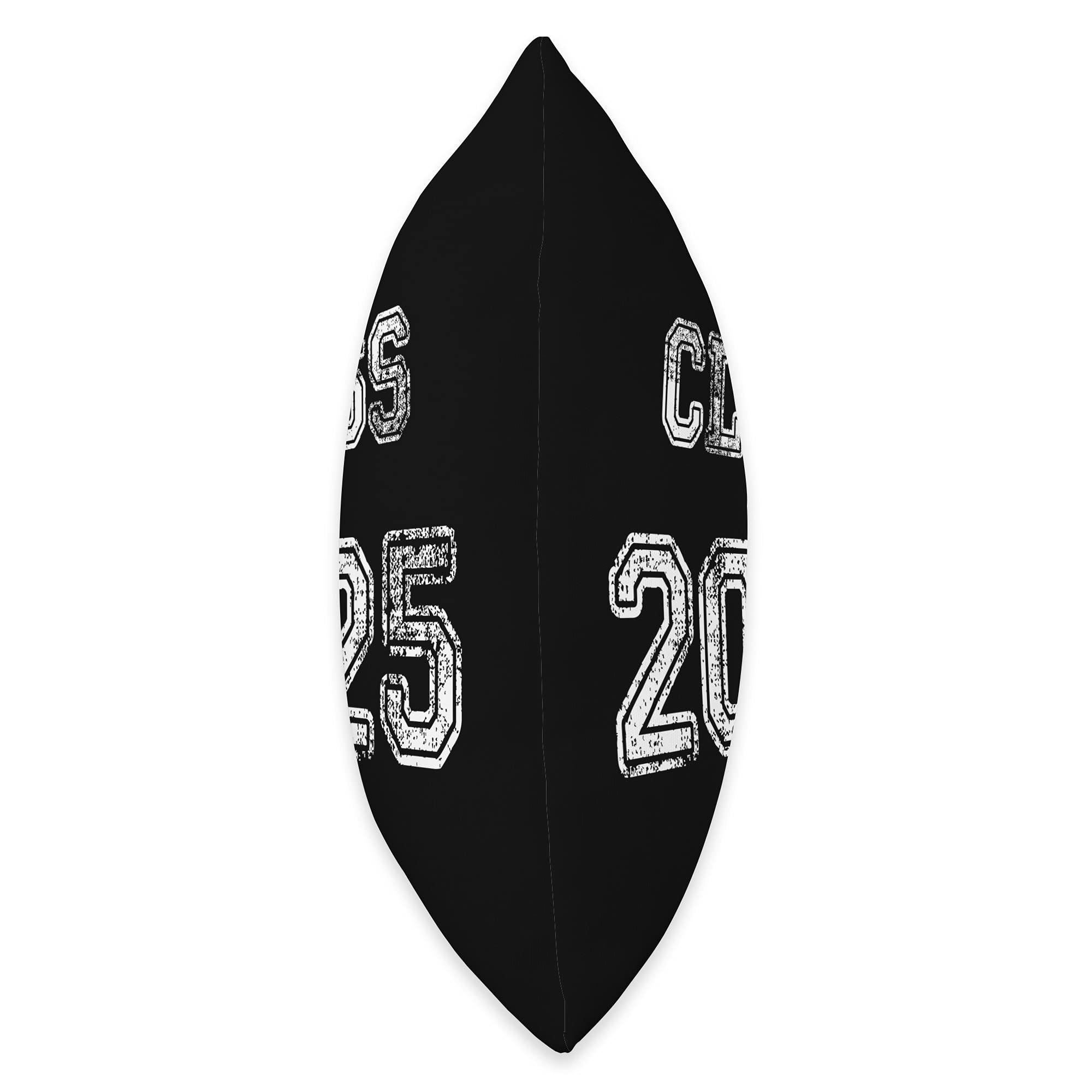 Class of 2025 | Senior 2025 Graduation Vintage School Spirit Throw Pillow