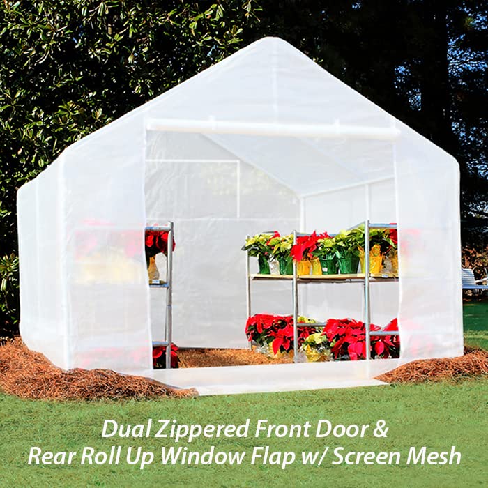 Amazon.com : King Canopy Greenhouse 10-Ft by 10-Ft, 1 3/8-In Amazon.com : King Canopy Greenhouse 10-Ft by 10-Ft, 1 3/8-In