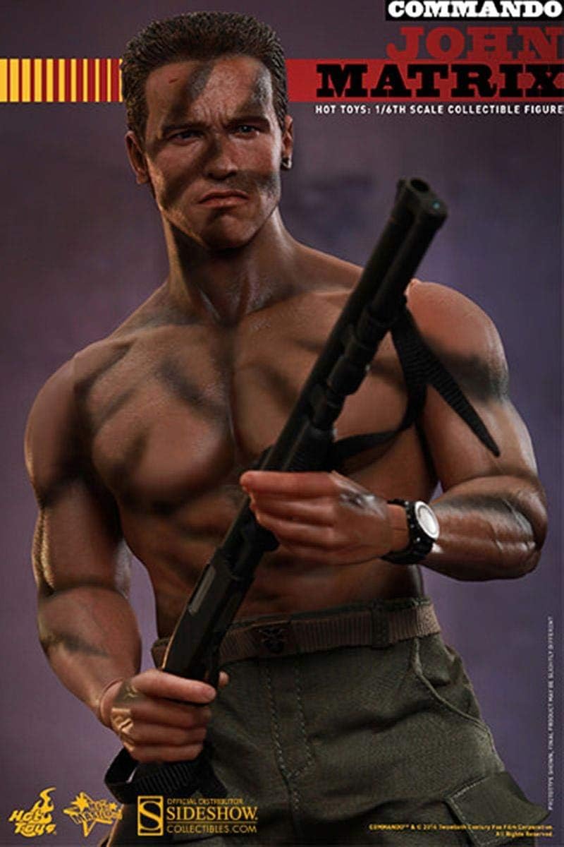 Buy 1 get 1 Hot Toys Mms276 Commando John Matrix 1/6th Scale Collectible Figure Buy 1 get 1 Hot Toys Mms276 Commando John Matrix 1/6th Scale Collectible Figure