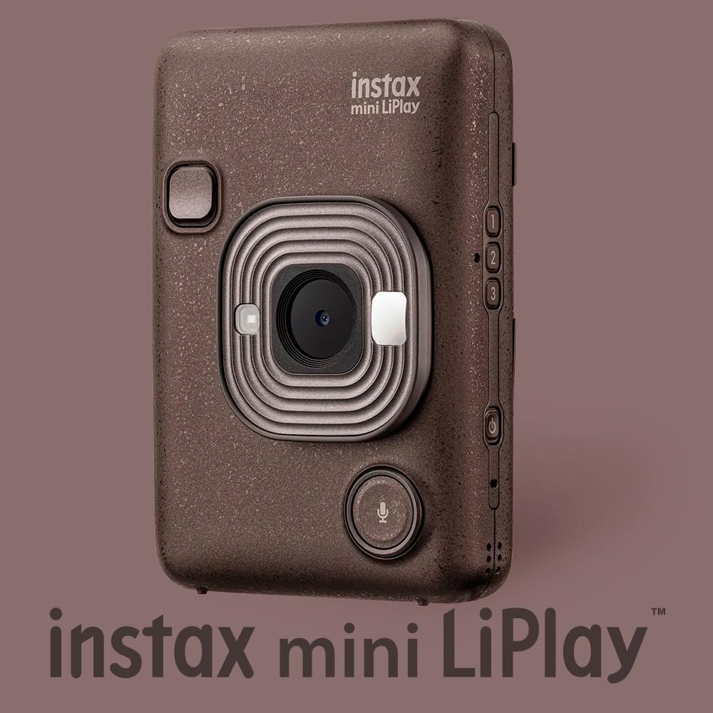Amazon.com : Fujifilm INSTAX MINI LIPLAY C Bronze VN EX D US
