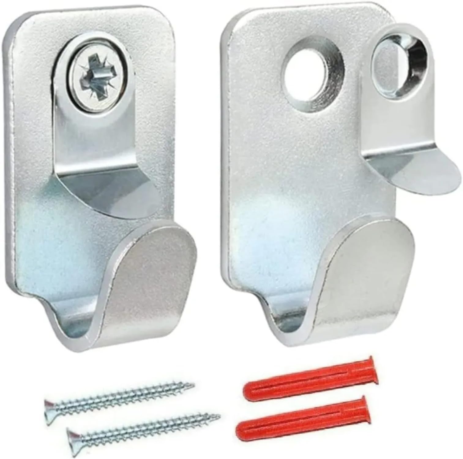 Sisi Uk Sisi Uk® Heavy Duty Safety Picture Hooks - Pack Of 10 15Kg Load (Screw+Rawplug)